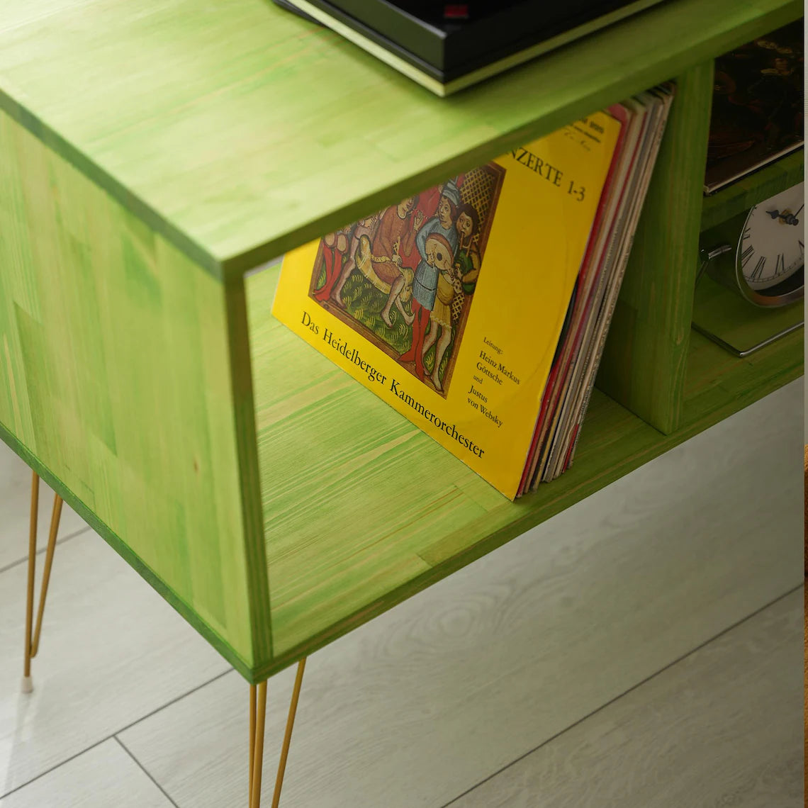 Table pour tourne-disque vinyle