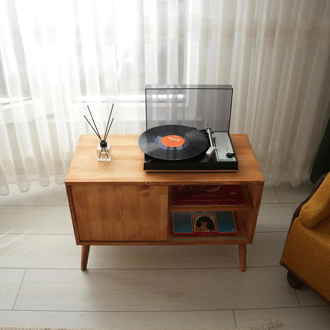 Support pour lecteur de vinyle