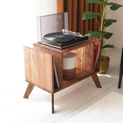 Large Record Player Stand