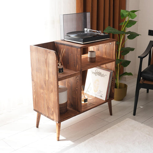 Large Record Player Stand