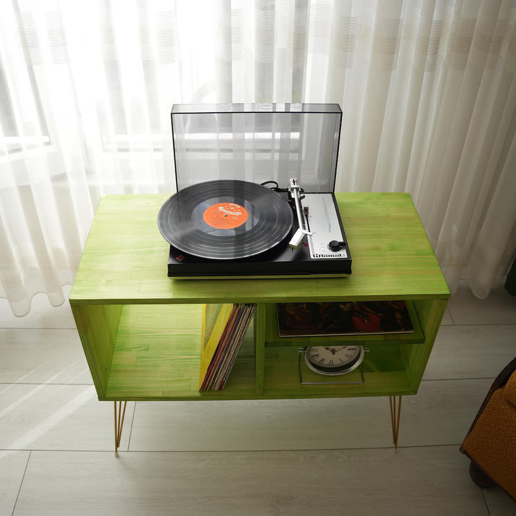 Vinyl Record Player Table